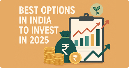 Best Options in India to invest in 2025